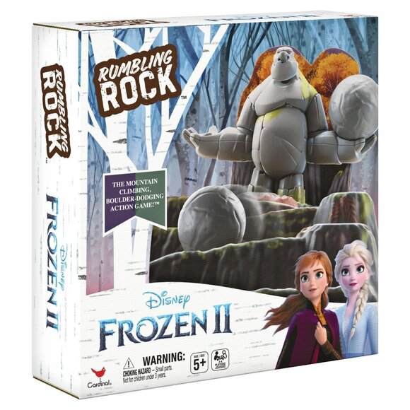 Spin Master Other - Disney Frozen II Rumbling Rock Board Game Mountain Climbing Boulder Dodging Fun
